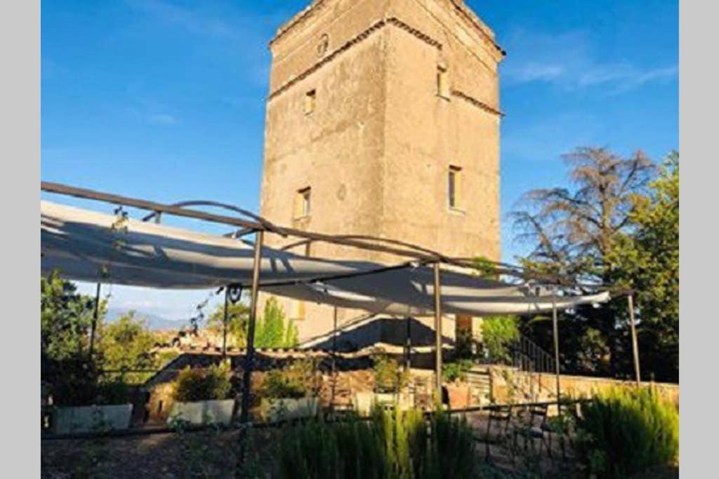 Torre Medievale Il Castellaccio Чівіта-Кастеллана Екстер'єр фото