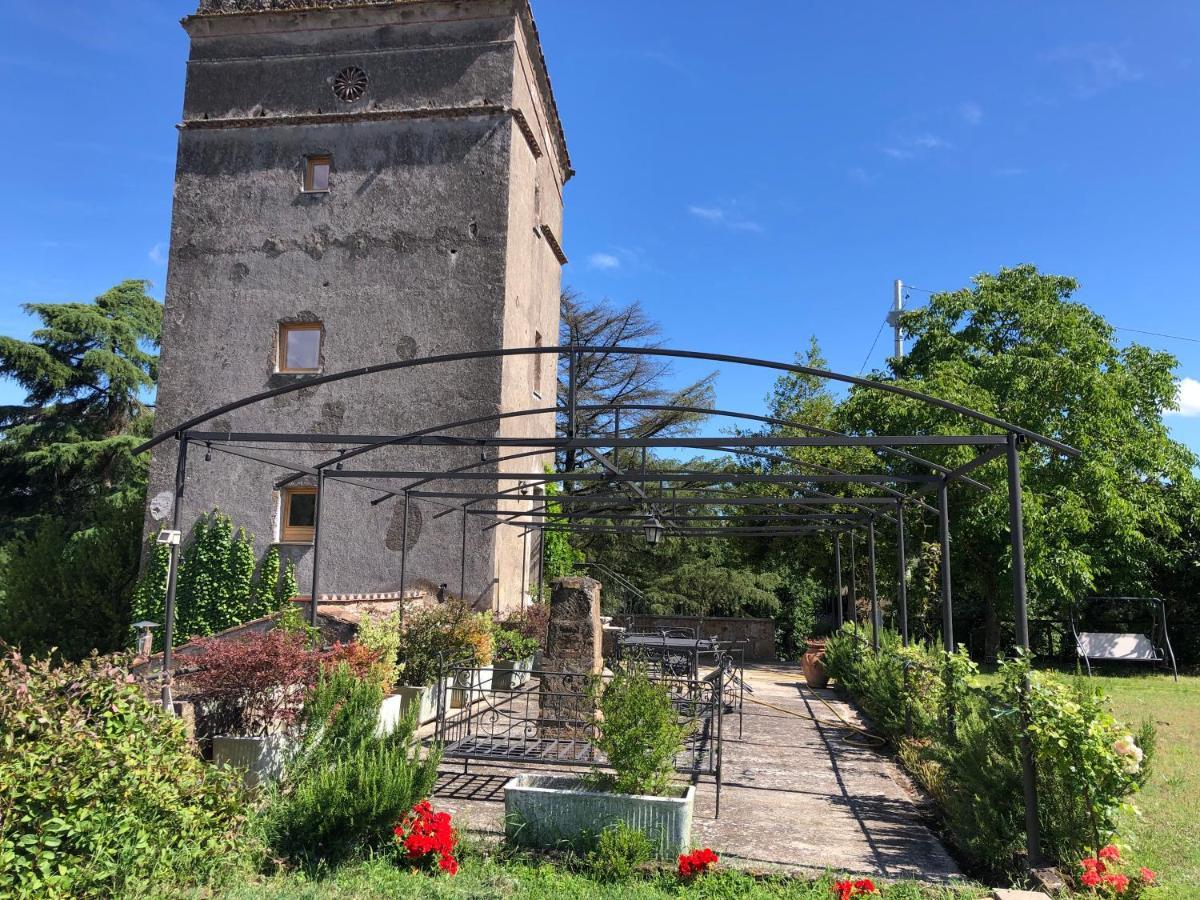 Torre Medievale Il Castellaccio Чівіта-Кастеллана Екстер'єр фото